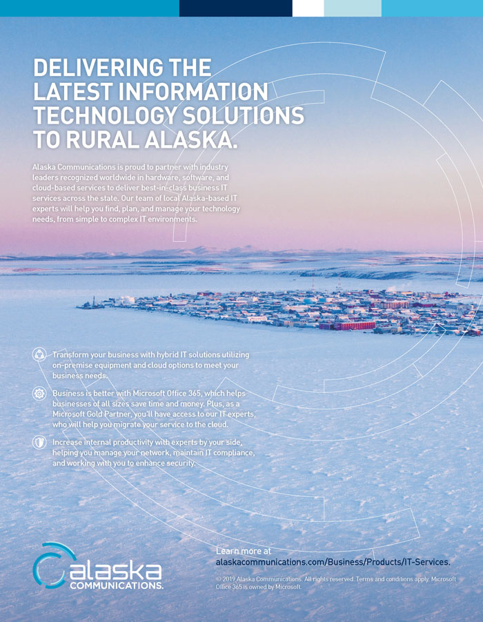 Alaska Business Magazine - Alaska Communications Advertisement