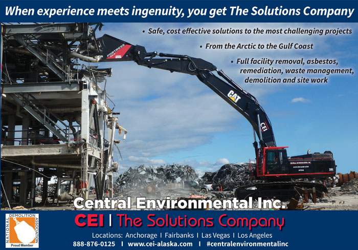 Alaska Business Magazine - Central Environmental Inc. Advertisement