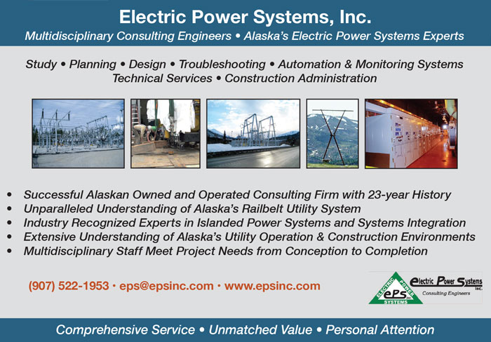 Alaska Business Magazine - Electric Power Systems Inc. Advertisement