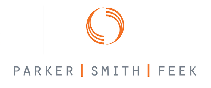 Parker | Smith | Feek logo. Parker | Smith | Feek logo.