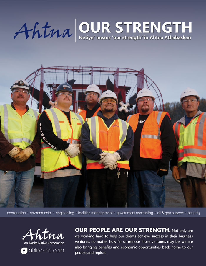 Alaska Business Magazine - Ahtna Advertisement