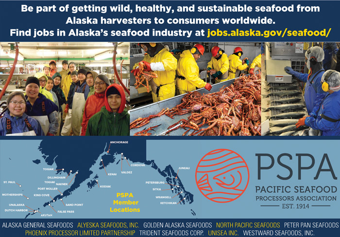 Alaska Business Magazine - Pacific Seafood Processors Association Advertisement