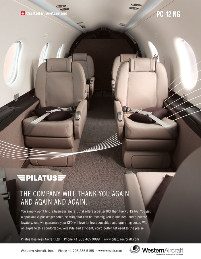 Alaska Business Magazine - Western Aircraft Advertisement