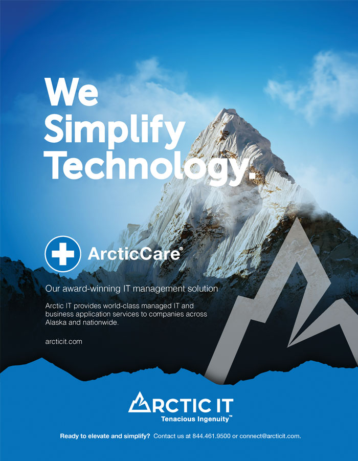 Alaska Business Magazine - Arctic IT Advertisement