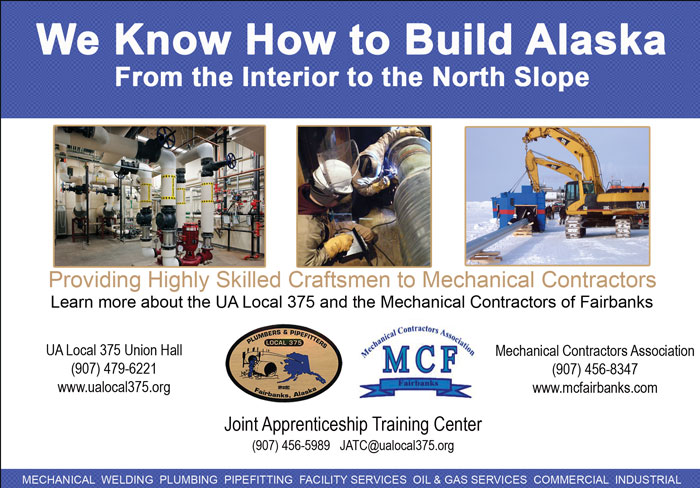 Alaska Business Magazine - Mechanical Welding Fairbanks Advertisement