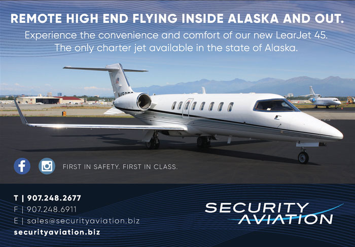 Alaska Business Magazine - Security Aviation Advertisement