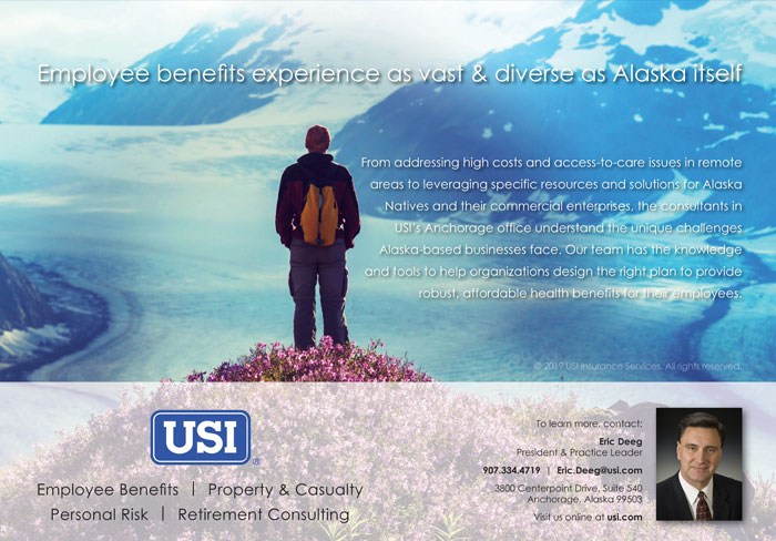 Alaska Business Magazine - USI Advertisement