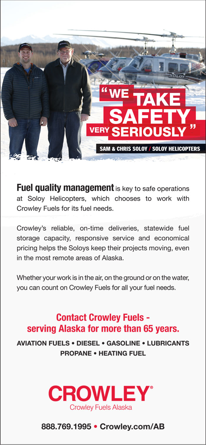 Alaska Business Magazine - Crowley Fuels Advertisement