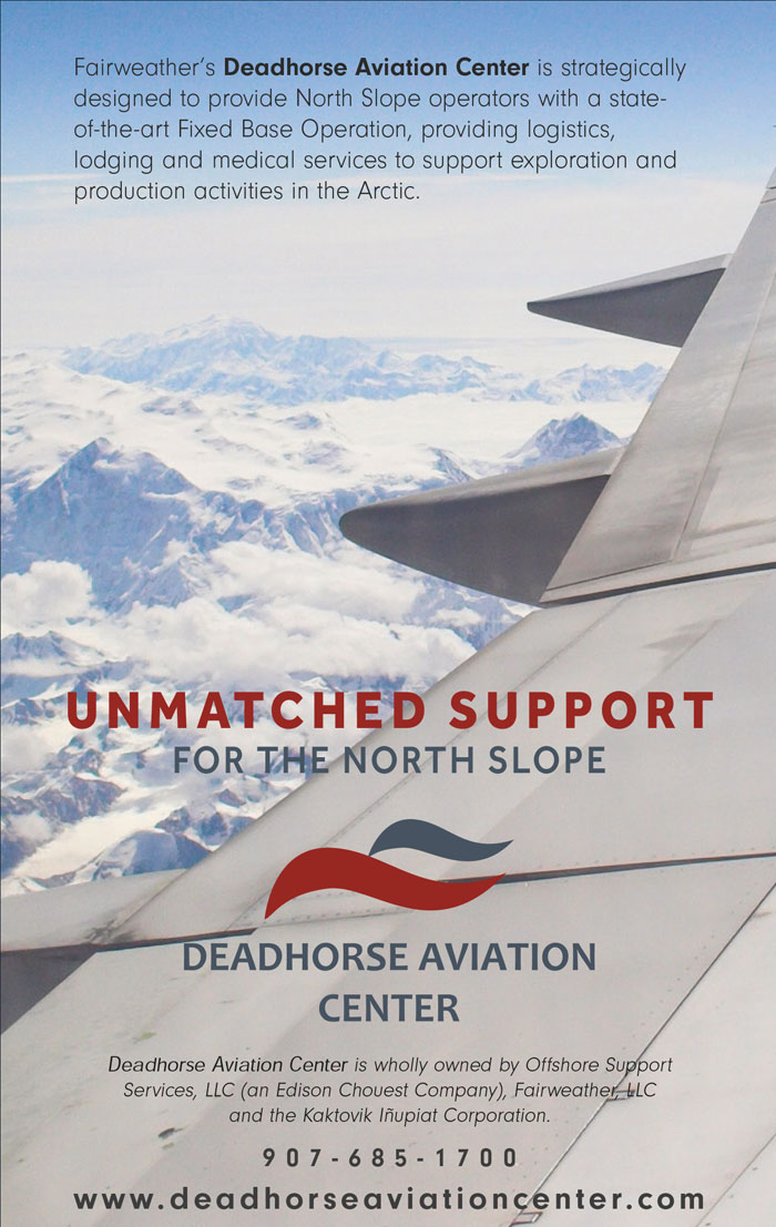 Alaska Business Magazine - Deadhorse Aviation Center Advertisement