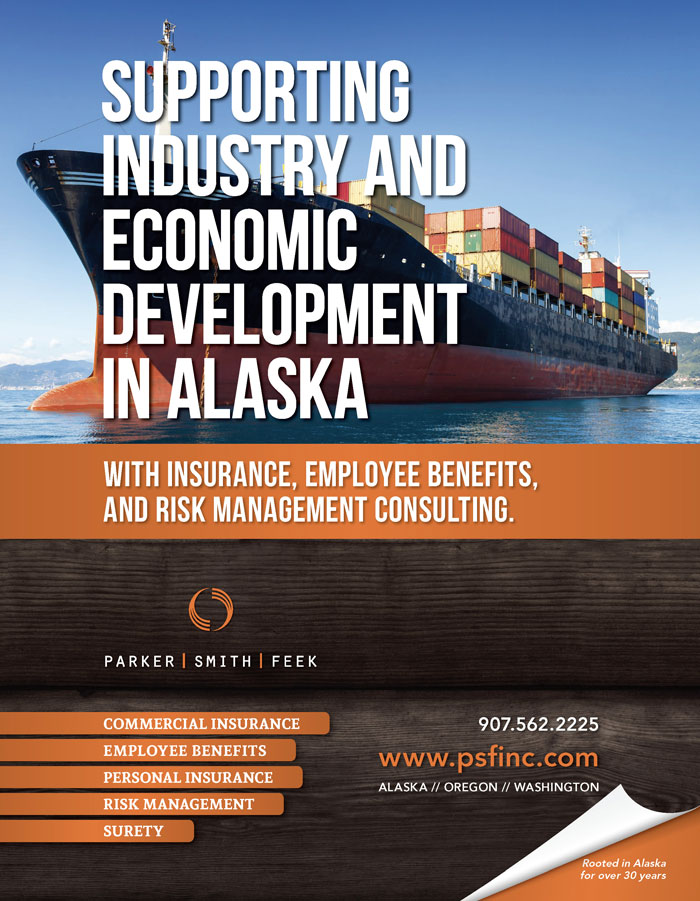 Alaska Business Magazine - Parker, Smith and Feek Advertisement
