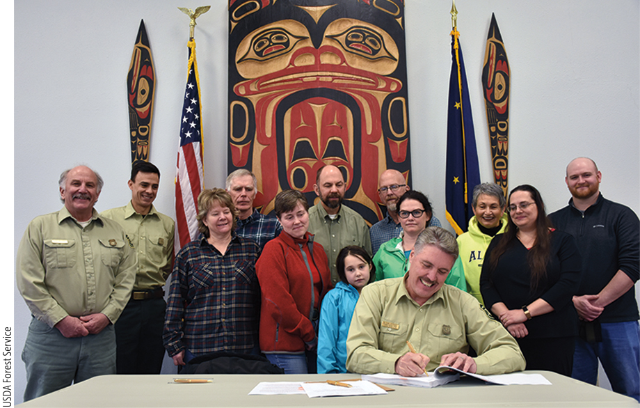 USDA Forest Service Sign 15 year plan