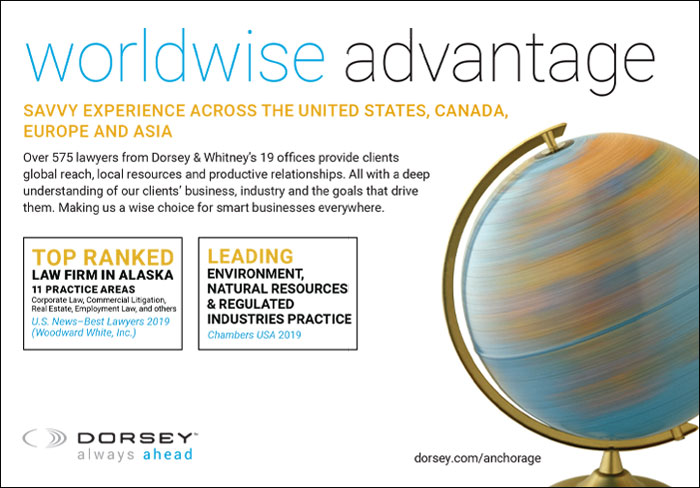 Alaska Business Magazine - Dorsey Advertisement