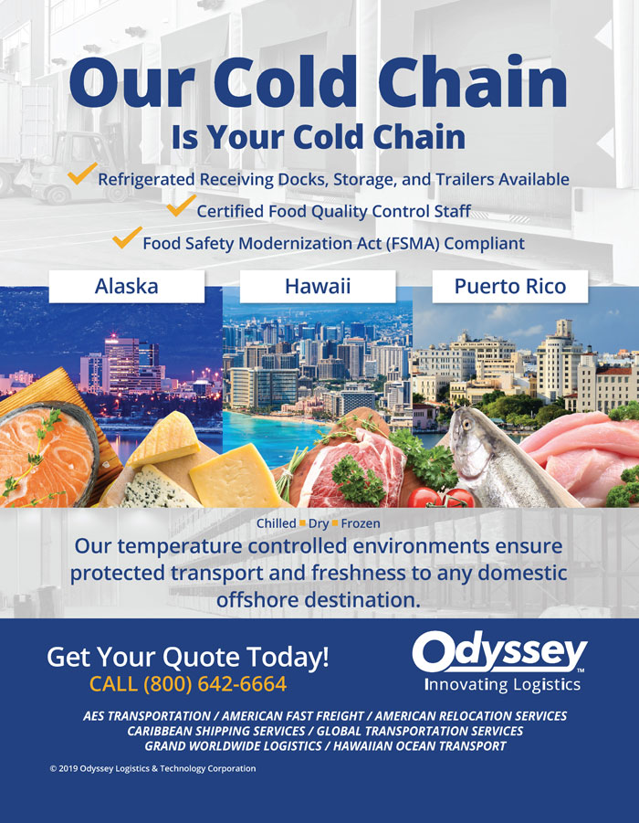 Odyssey Innovating Logistics Advertisement