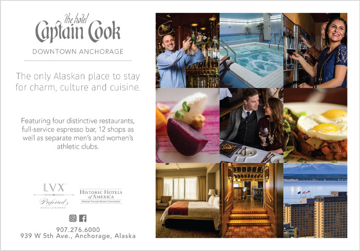 Alaska Business Magazine - The Hotel Captain Cook Advertisement
