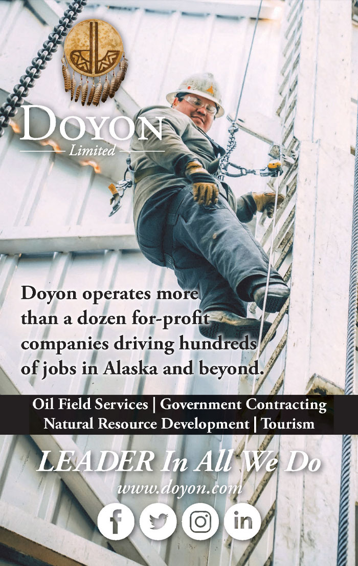 Alaska Business Magazine - Doyon Limited Advertisement