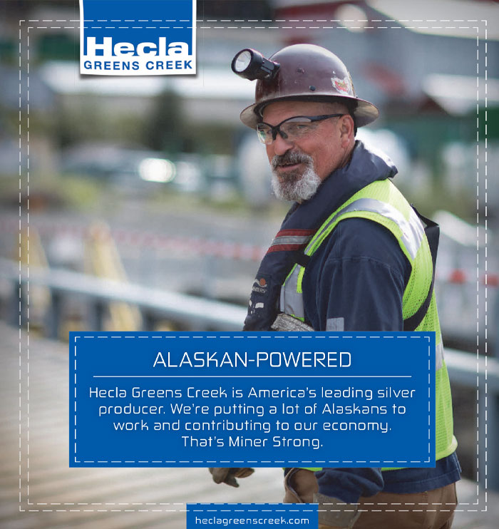 Alaska Business Magazine - Hecla Greens Creek Advertisement