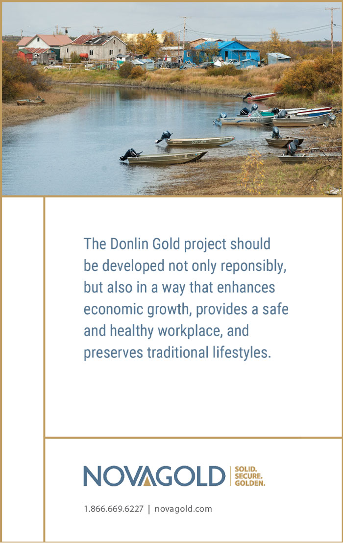 Alaska Business Magazine - Nova Gold Advertisement