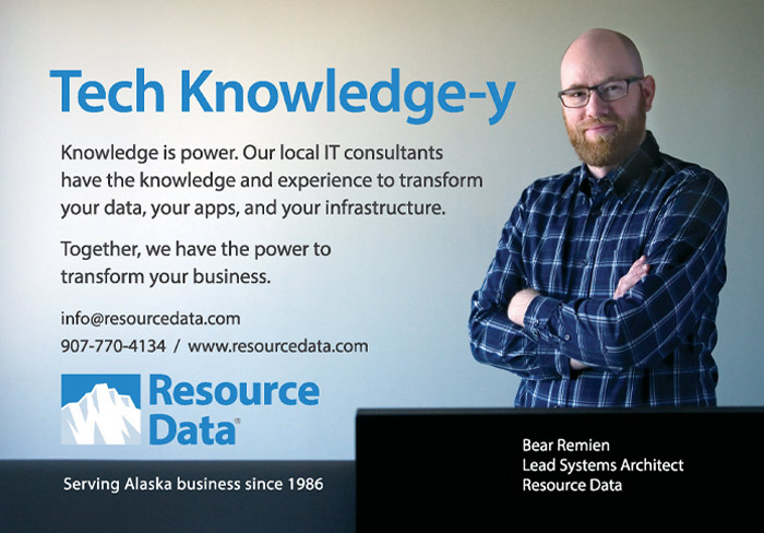 Alaska Business Magazine - Resource Data Advertisement