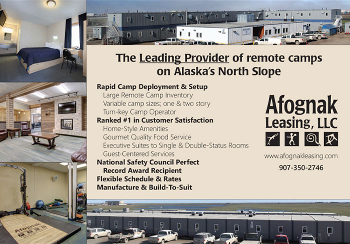Alaska Business Magazine - Afognak Leasing, LLC Advertisement