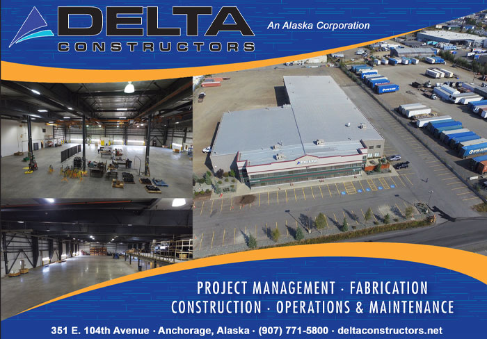 Alaska Business Magazine - Delta Constructors Advertisement