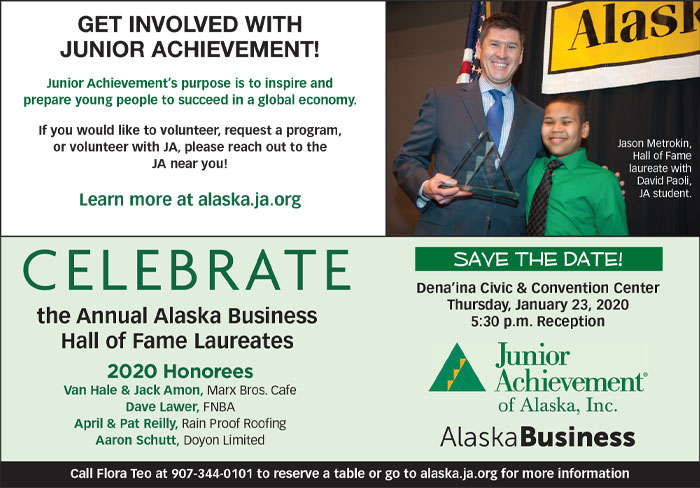 Alaska Business Magazine - Junior Achievement of Alaska Inc. Advertisement