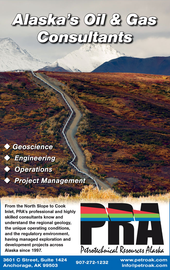 Alaska Business Magazine - Petrotechnical Resources Alaska Advertisement