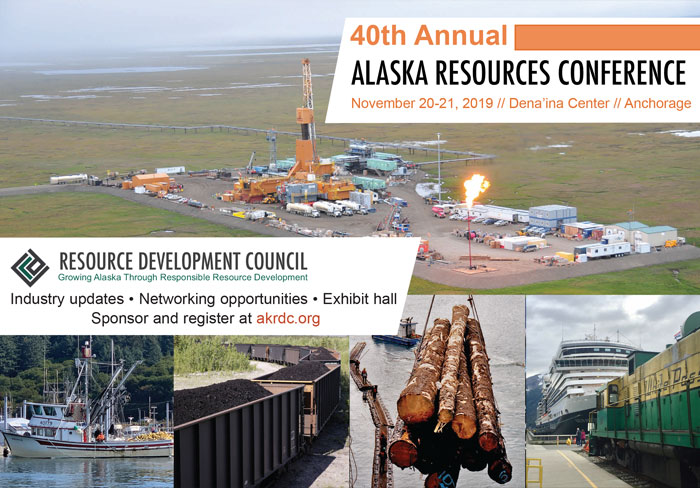 Alaska Business Magazine - 40th Annual Alaska Resources Conference Advertisement