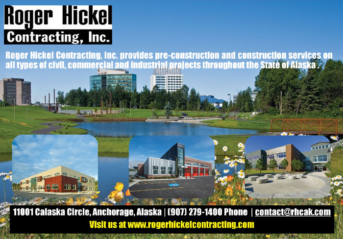 Alaska Business Magazine - Roger Hickel Contracting, Inc. Advertisement