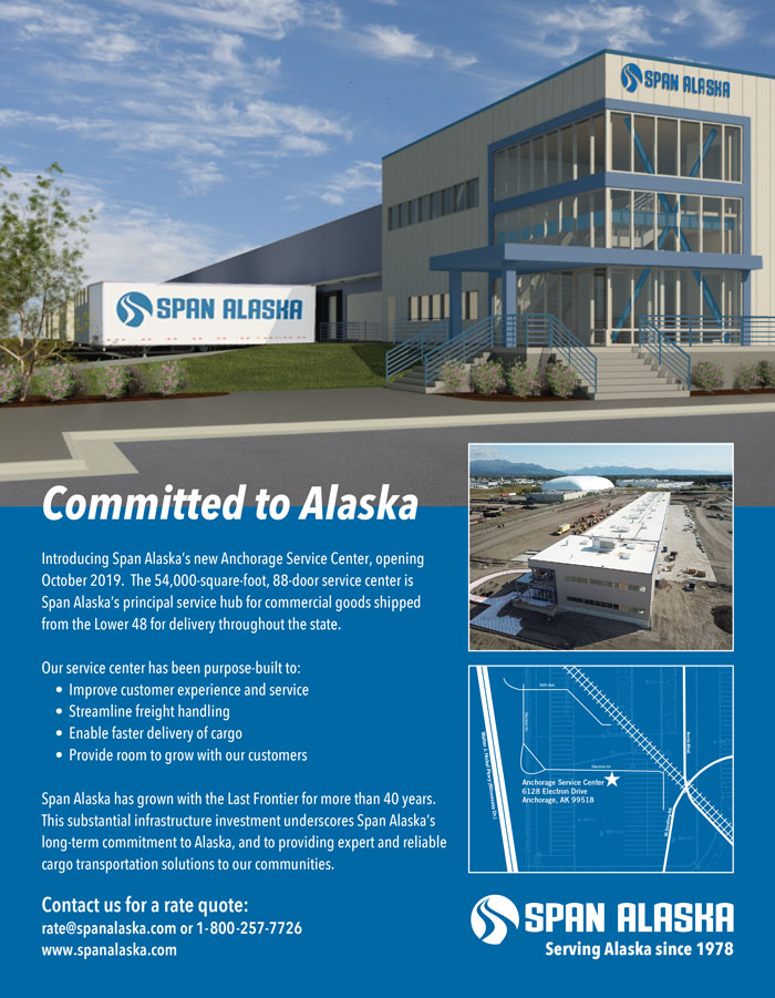 Alaska Business Magazine - Span Alaska Advertisement