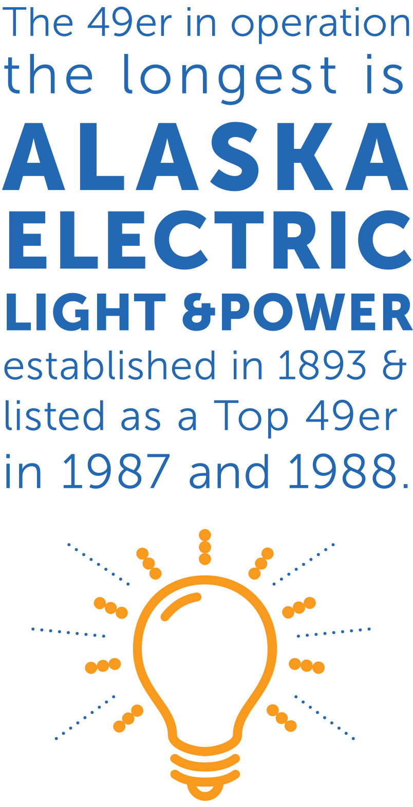 Alaska Electric Light and Power has been in operation the longest.