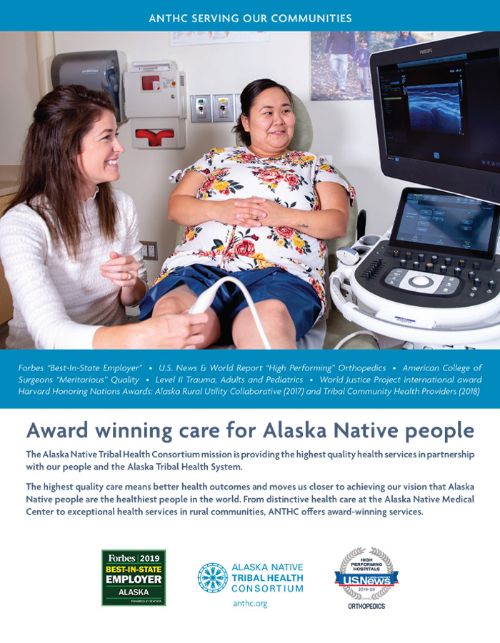 Alaska Native Tribal Health Consortium Advertisement