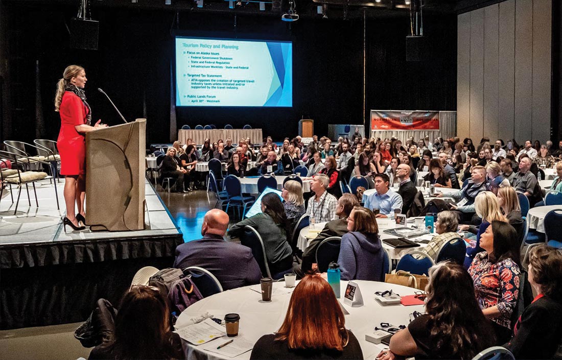 Session at the 2019 Alaska Travel Industry Association Annual Convention and Trade Show 