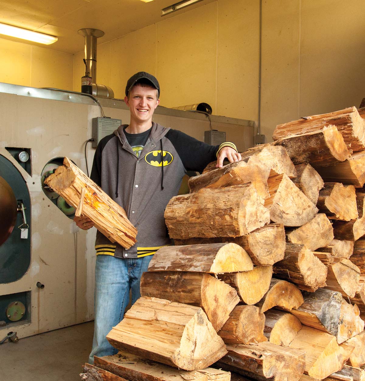 Biomass heating systems provide much-needed heat during Alaska's cold winters.