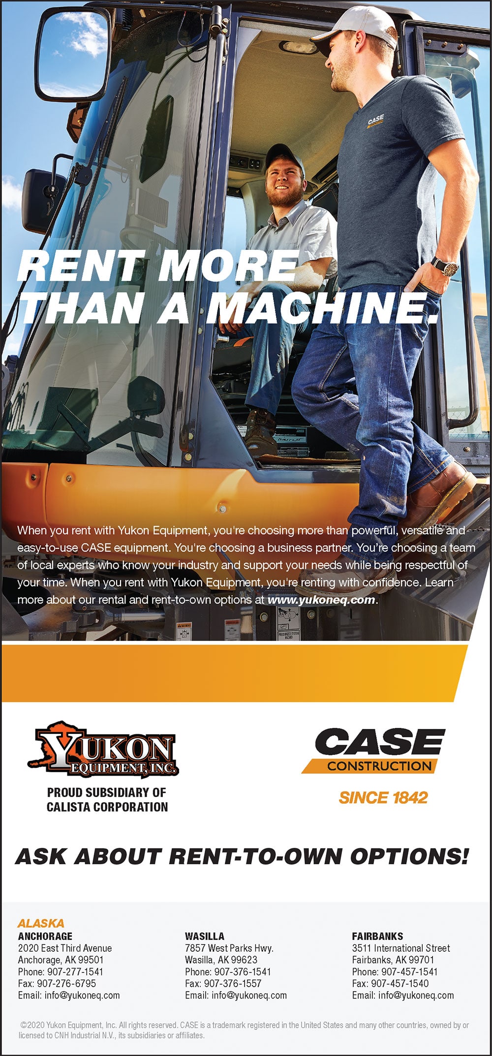Yukon Equipment Inc. 