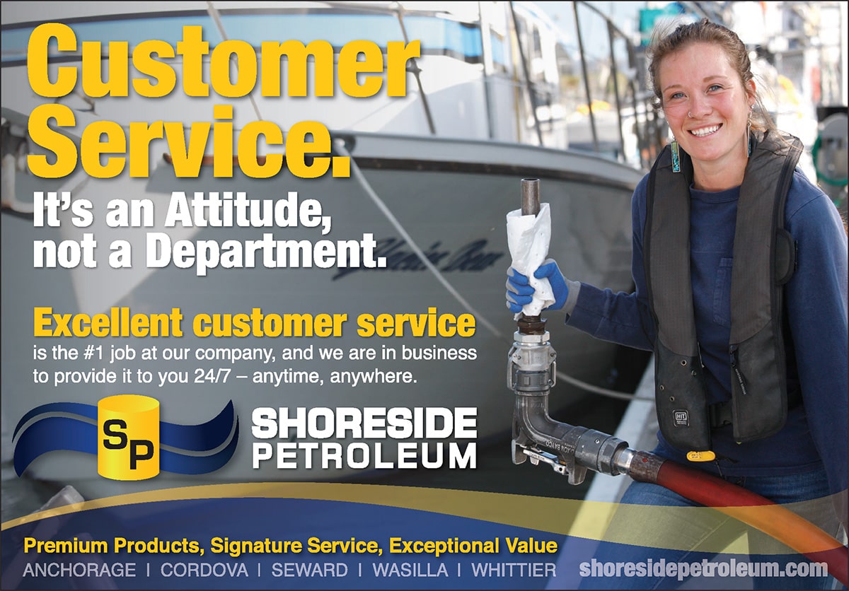 Alaska Business Magazine - Shoreside Petroleum Advertisement