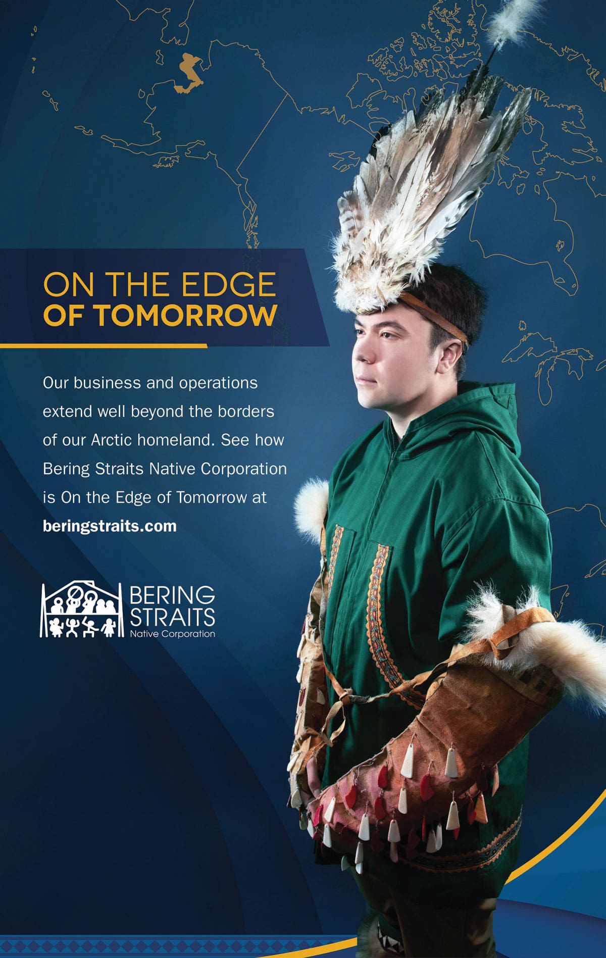 Alaska Business Magazine - Bering Straits Native Corporation Advertisement