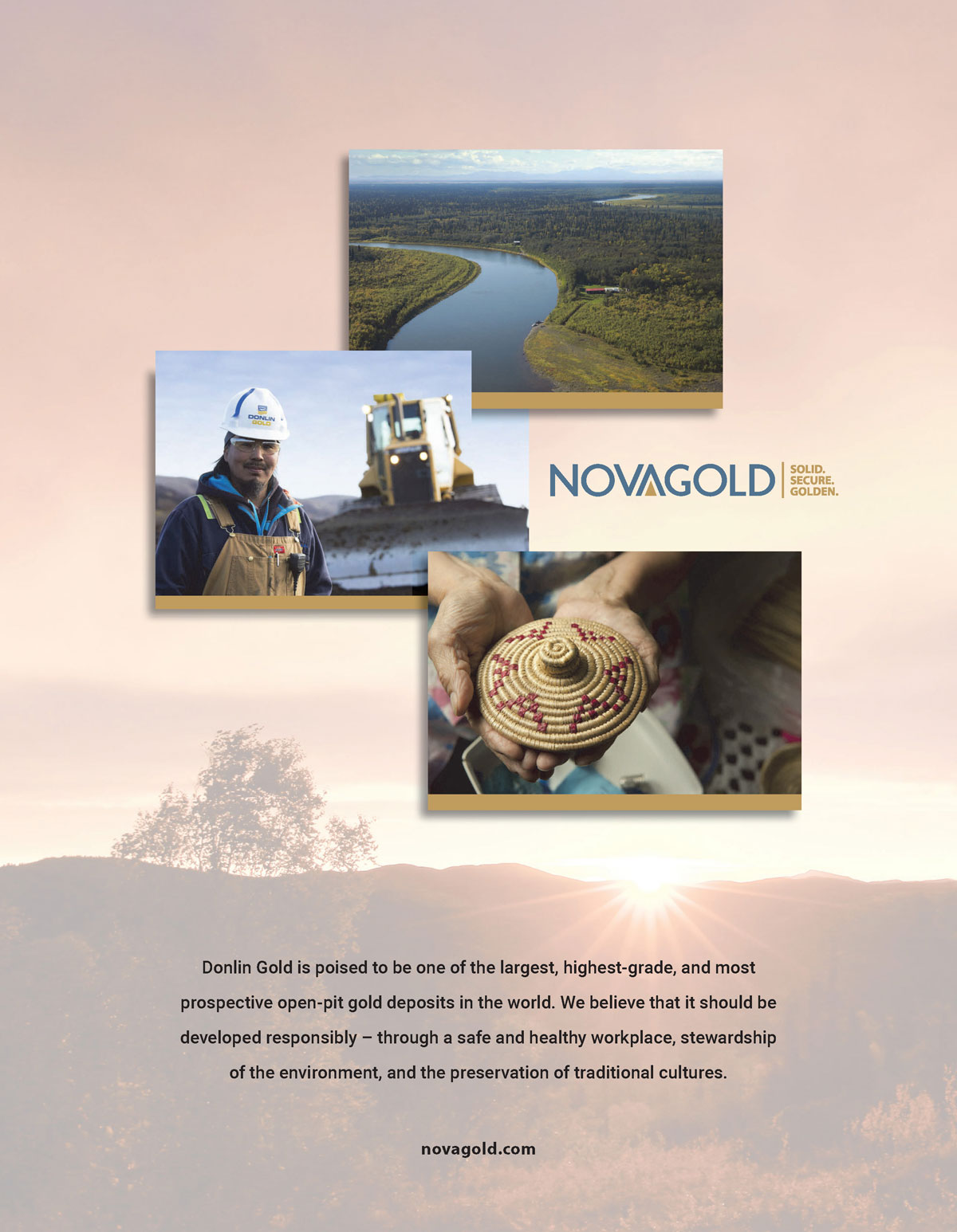 Alaska Business Magazine - Novagold Advertisement