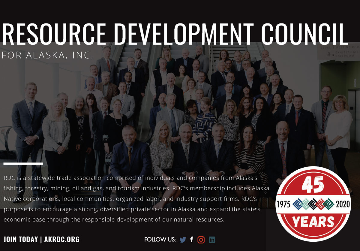 Resource Development Council for Alaska, Inc. Advertisement