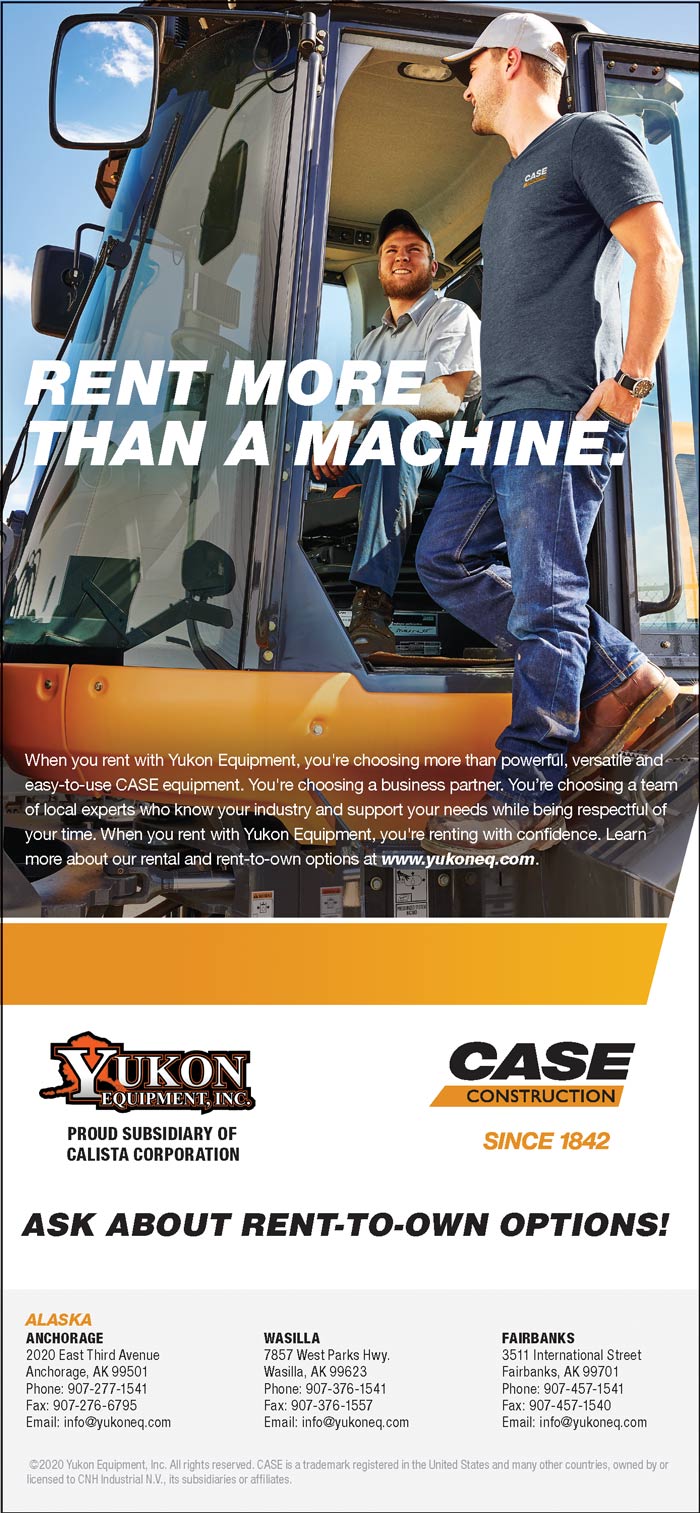 Yukon Equipment, Inc. Advertisement
