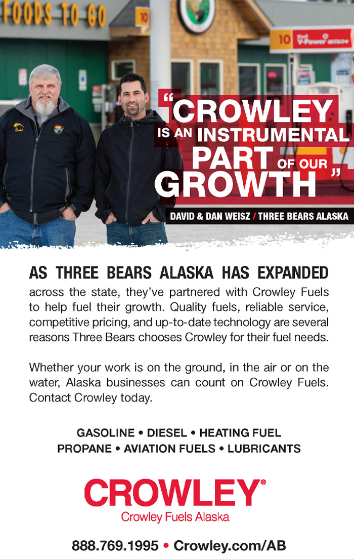 Crowley Alaska Inc. Advertisement