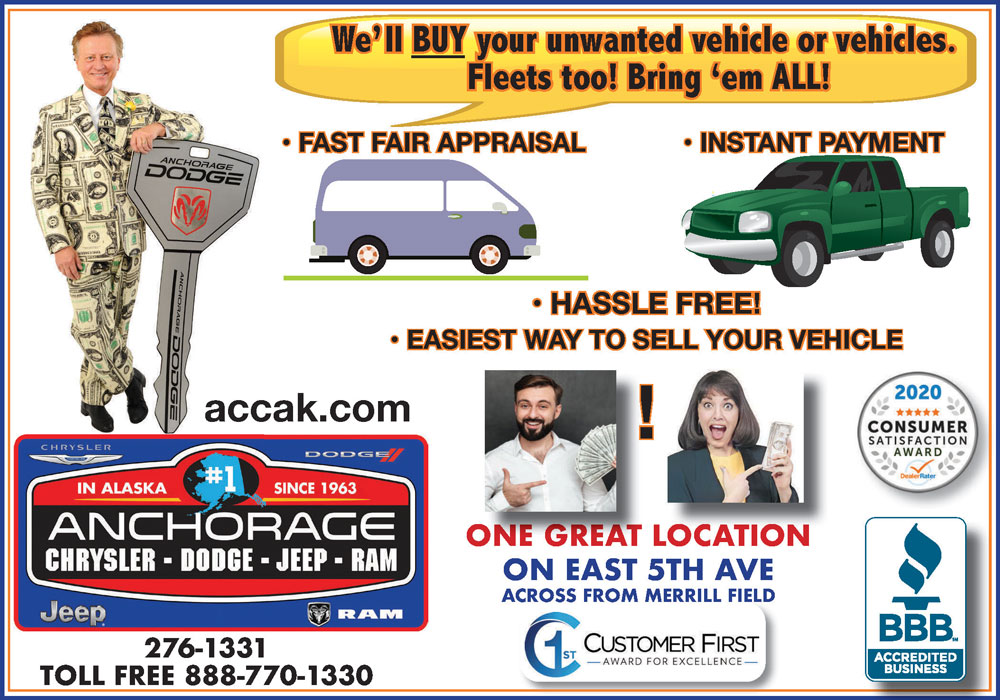  Anchorage Chrysler Dodge Jeep RAM Advertisement