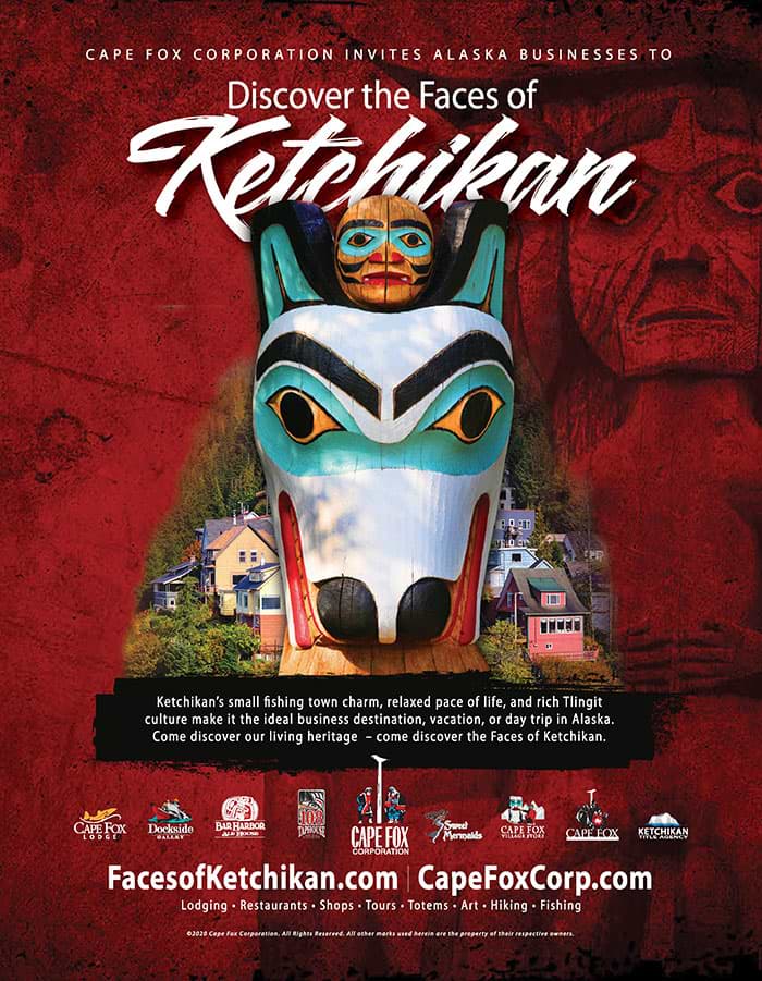 Discover the Faces if Ketchikan Advertisement