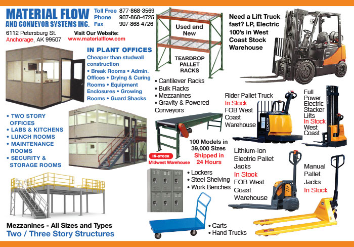 Material Flow and Conveyor Systems Inc. Advertisement