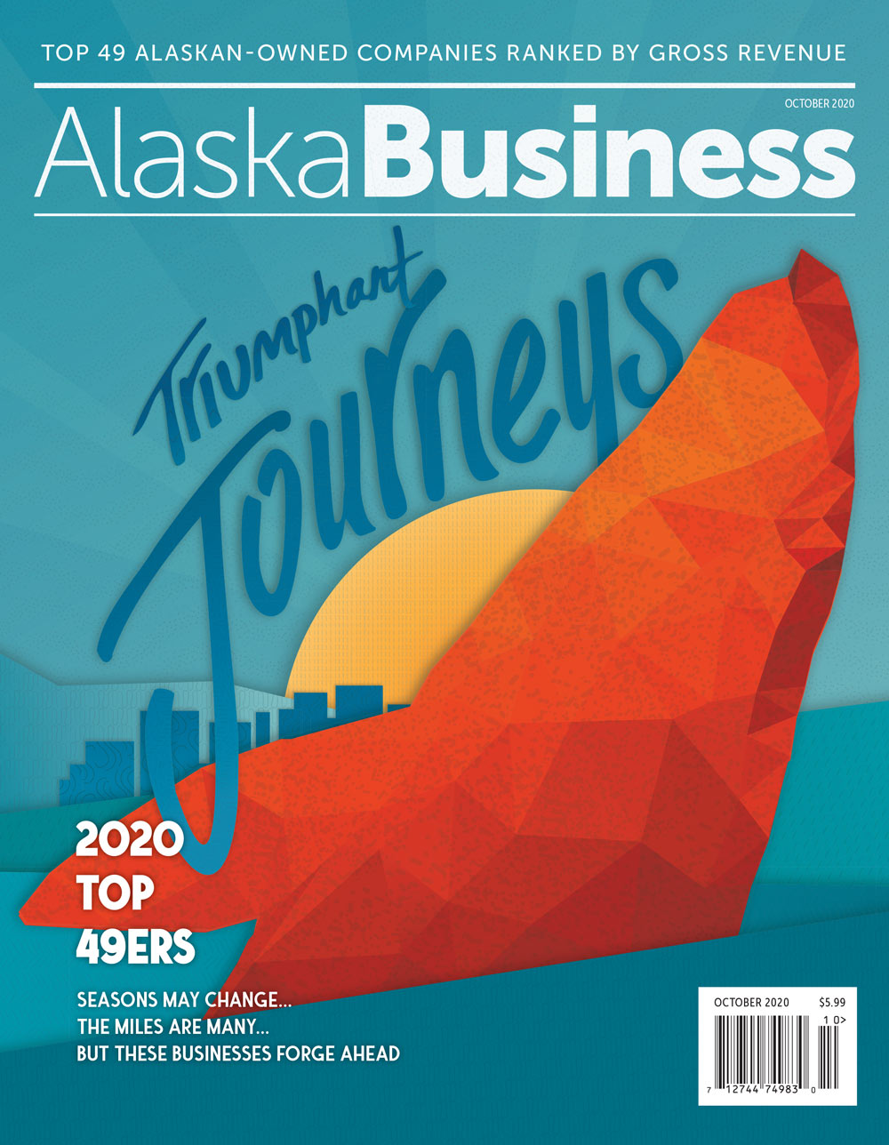 Alaska Business Magazine October 2020 Cover