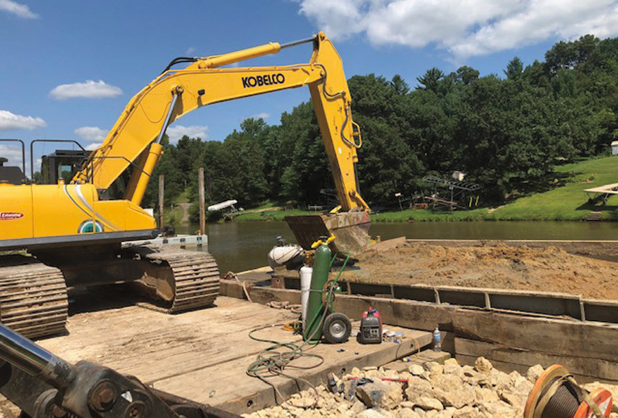 construction of a dock