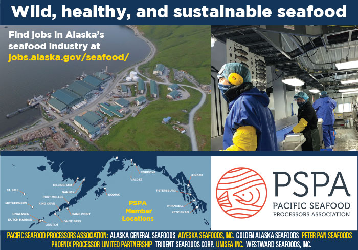 Pacific Seafood Processors Association Advertisement