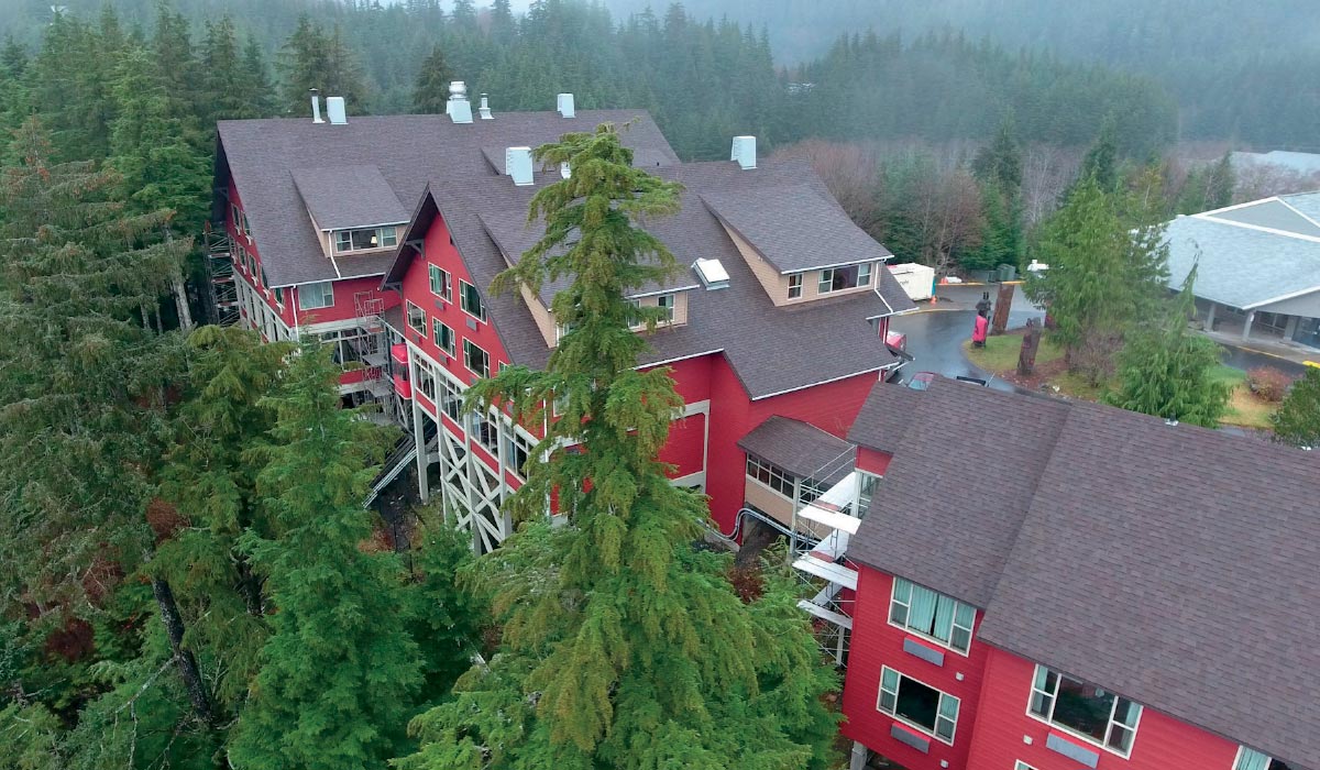 Cape Fox Lodge in Ketchikan Image of Cape Fox Lodge in Ketchikan