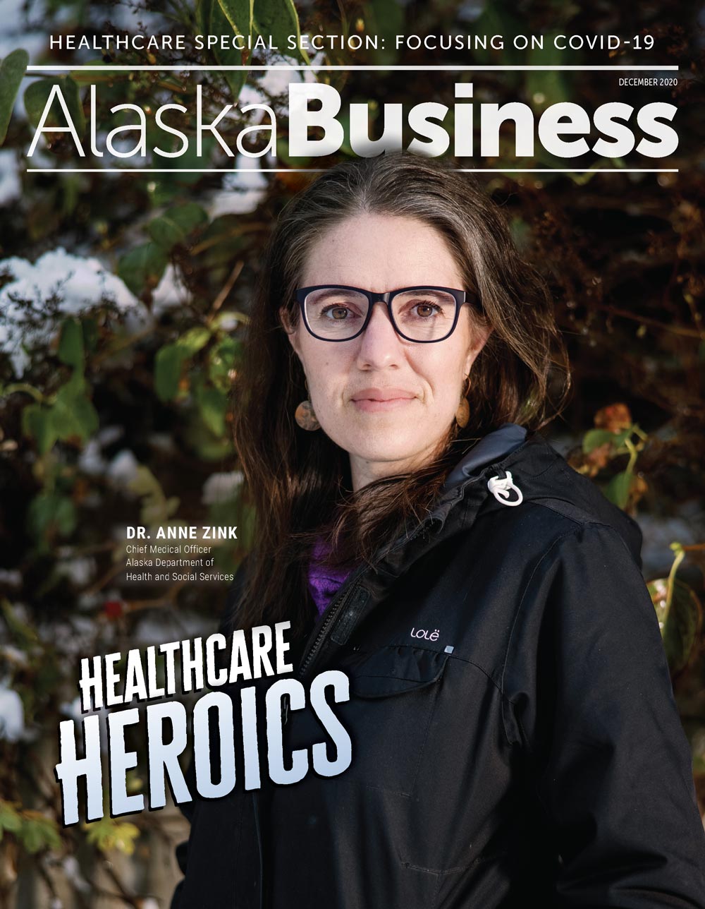 Alaska Business December 2020 cover