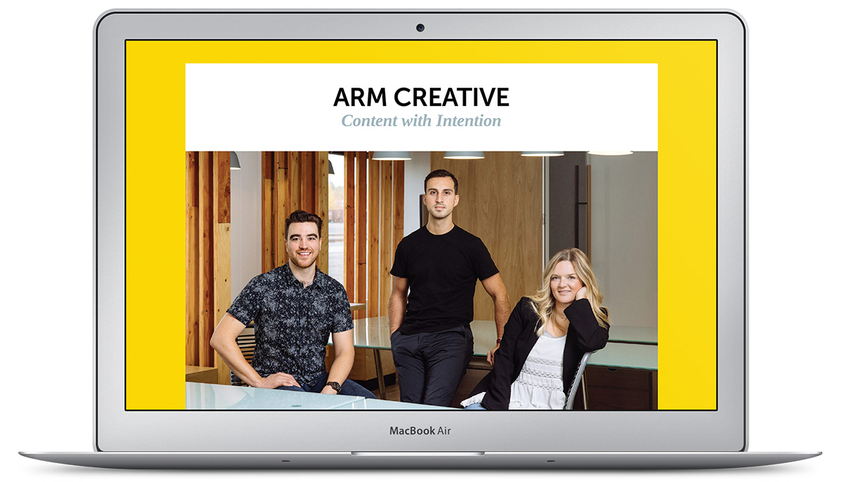 Arm Creative Business Profile example