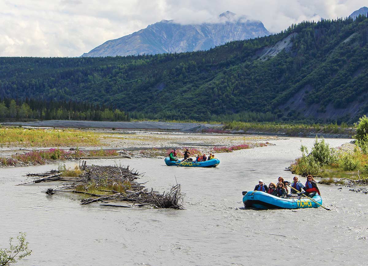 Alaskan rafting taking safety measures during 2020
